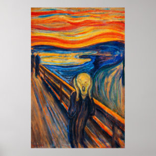 Poster Le Cri d'Edvard Munch