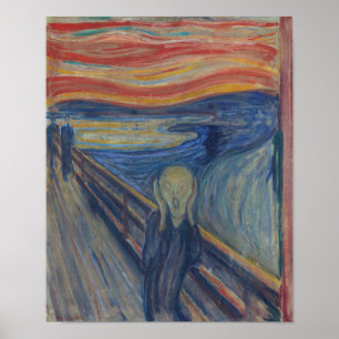 Poster Le cri, Edvard Munch