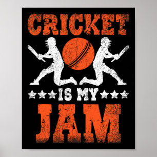 Poster Le cricket est mon truc Cricket