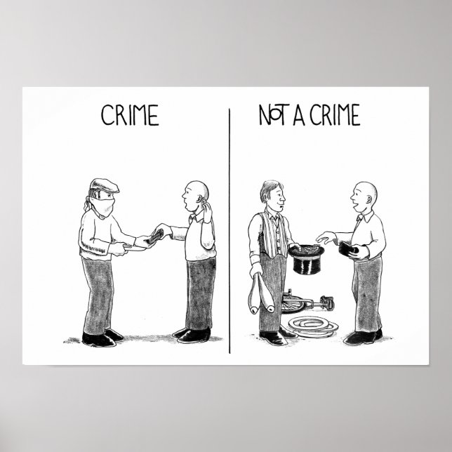 Poster Le crime, pas un crime (Devant)