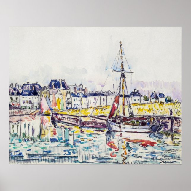 Poster Le Croisic (1928) peinture en haute résolution (Devant)