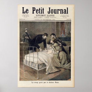 Poster Le croupe soigné par le docteur Roux