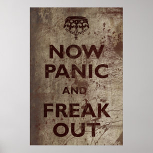 Poster Le cru maintenant paniquent et Freak