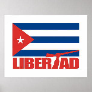 Poster Le Cuba - le Libertad