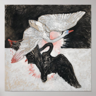 Poster Le Cygne, n° 2 Hilma af Klint
