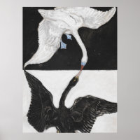 Le cygne par Hilma af Klint Art Imprimer