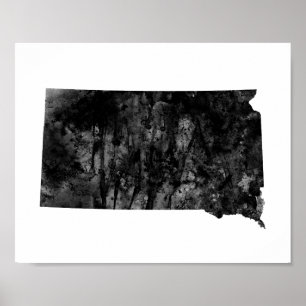 Poster Le Dakota du Sud