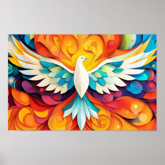 Poster Le Décent de l'Esprit Saint