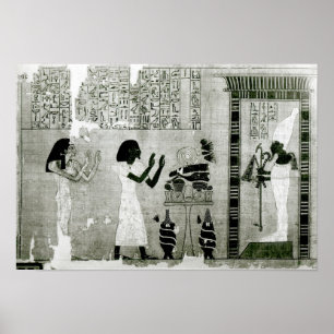 Poster Le défunt accompagné de sa soeur