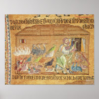 Le déluge, de l'Atrium, détail de Noé