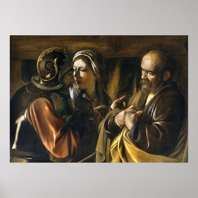 Poster Le déni de Saint Pierre (Devant)