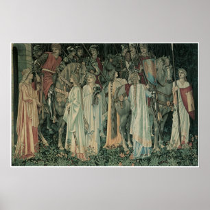 Poster Le départ des Chevaliers