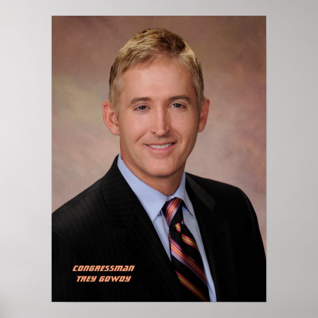 Poster Le député Trey Gowdy (Devant)