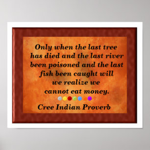 Poster Le dernier arbre