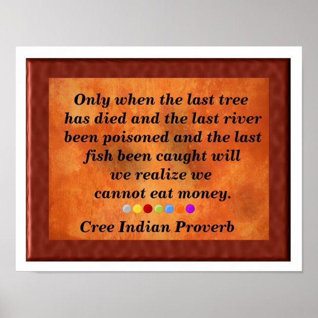 Poster Le dernier arbre (Devant)