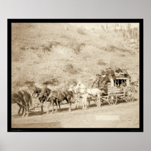 Poster Le Dernier entraîneur Deadwood SD 1890