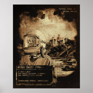 Poster Le Dernier signal - Les vêtements de rue Techno-Dy
