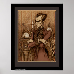 Poster Le détective victorien