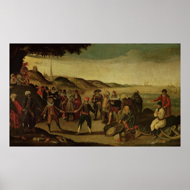 Poster Le différend sur le Baton d'or (Devant)