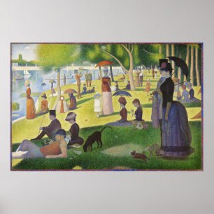Poster Le dimanche de Seurat à La Grande Jatte