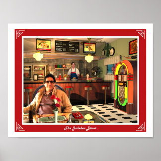 Poster Le dîner Jukebox