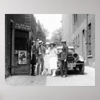 Le discours de Krazy Kat, 1921. Photo vintage