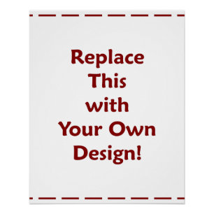Poster Le do-it-yourself créent votre propre coutume