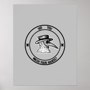 Poster Le Docteur De La Peste Vous A-T-Il Demandé De Vous