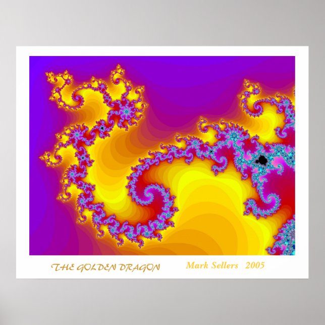 Poster Le dragon d'or (Devant)