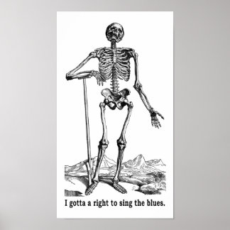 Poster Le droit de chanter le blues