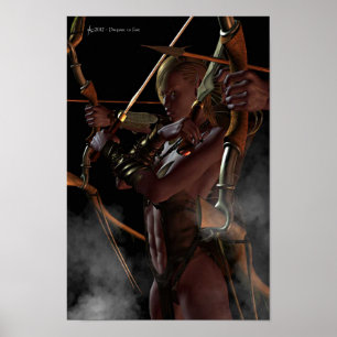 Poster Le Drow - préparez pour mettre le feu