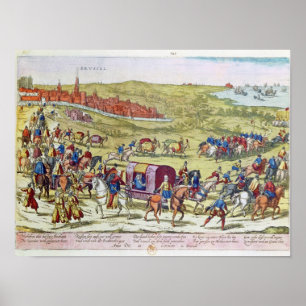 Poster Le duc d'alba, rappelé en Espagne