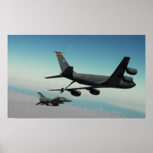 Poster Le F-16 réapprovisionnent en combustible