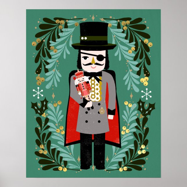 Poster Le fabricant de jouets - Nutcracker Noël (Devant)
