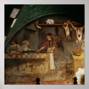 Poster Le fabricant de tartes