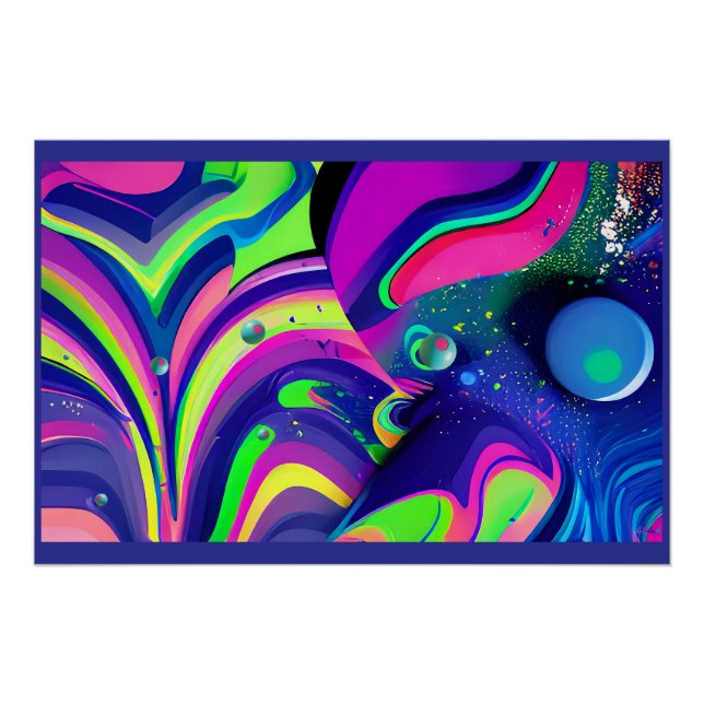 Poster Le fantôme de la dimension Art (Devant)