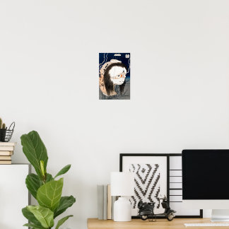 Poster Le fantôme des lanternes, Oiwa (1831)