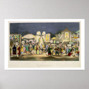 Poster Le Festival des lanternes, pub. par Formentin, 1