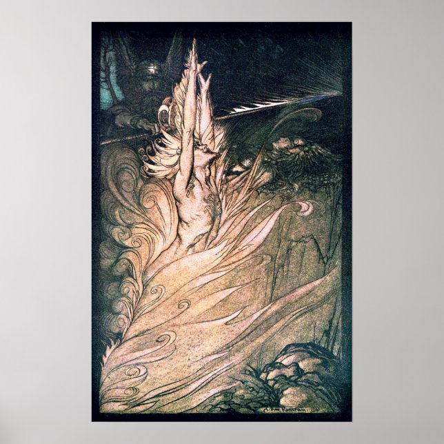 Poster Le feu de Brunhilde 2 (Devant)