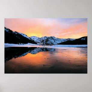 Poster Le feu et glace