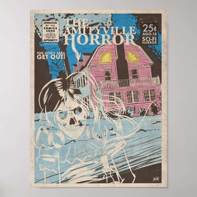 Poster Le film d'horreur d'Amityville (Devant)
