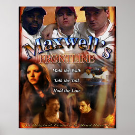 Poster Le film officiel en première ligne de Maxwell