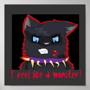 Poster Le Fléau ressemble à un monstre !