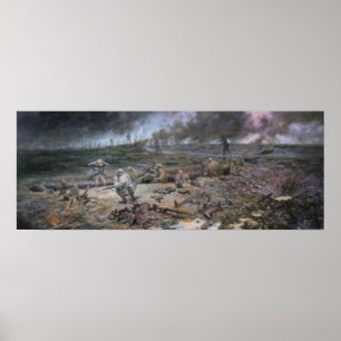 Poster Le fossé sur la colline 468