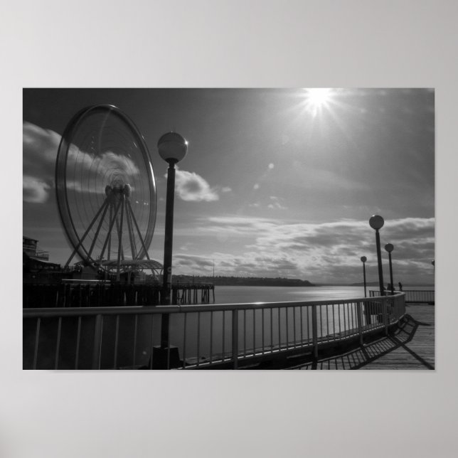 Poster Le front de mer de Seattle (Devant)