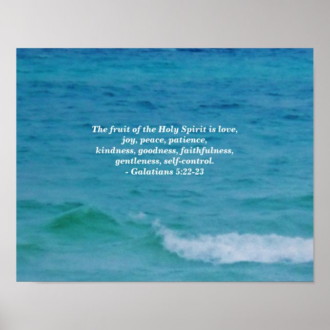 POSTER LE FRUIT DE L'ESPRIT (Devant)