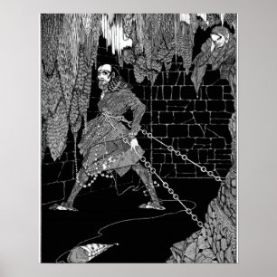 Poster Le fût d'Amontillado d'Edgar Allan Poe