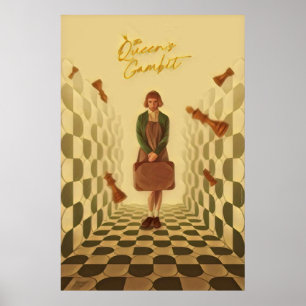 Poster Le Gambit des reines