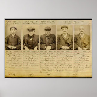 Poster Le gang a appelé les Peaky Blinders qui ont opéré 