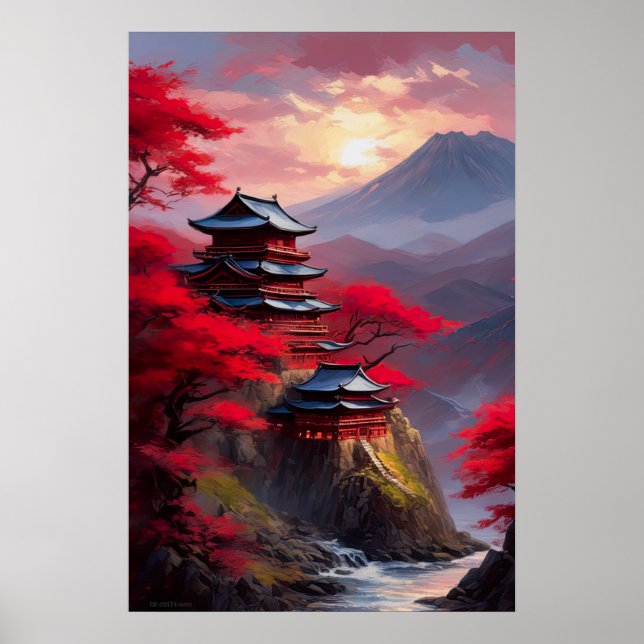 Poster Le Gardien de la Vallée, Complexe du Temple (Devant)